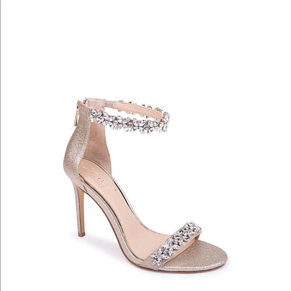 Badgley mischka Jewel Ramira 8 1/2 gold